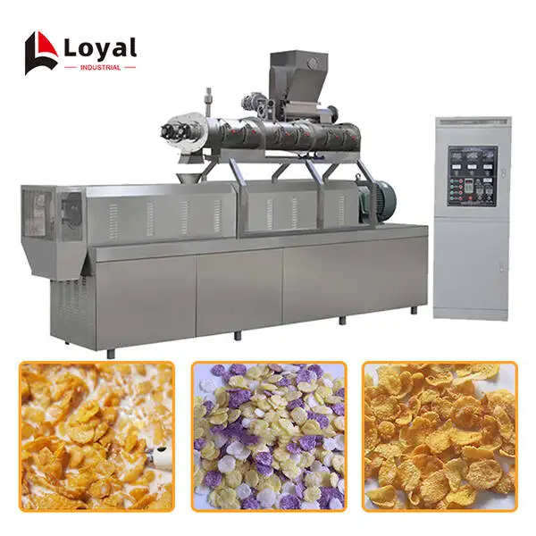 Stable Pre-Formtion Corn Flakes Manufacturing Cereal Production Line Processing Line