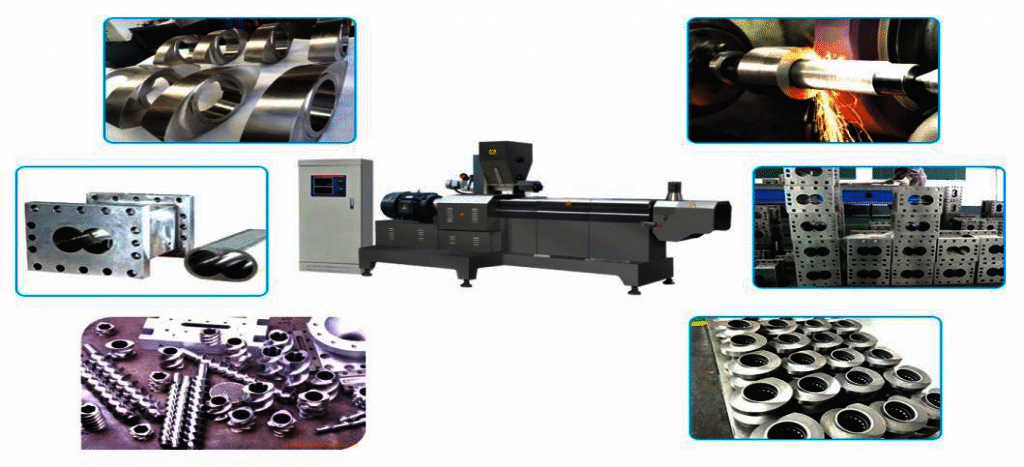 ADVANTAGES OF DOUBLE SCREW EXTRUDER DOG TREAT MAKING MACHINE