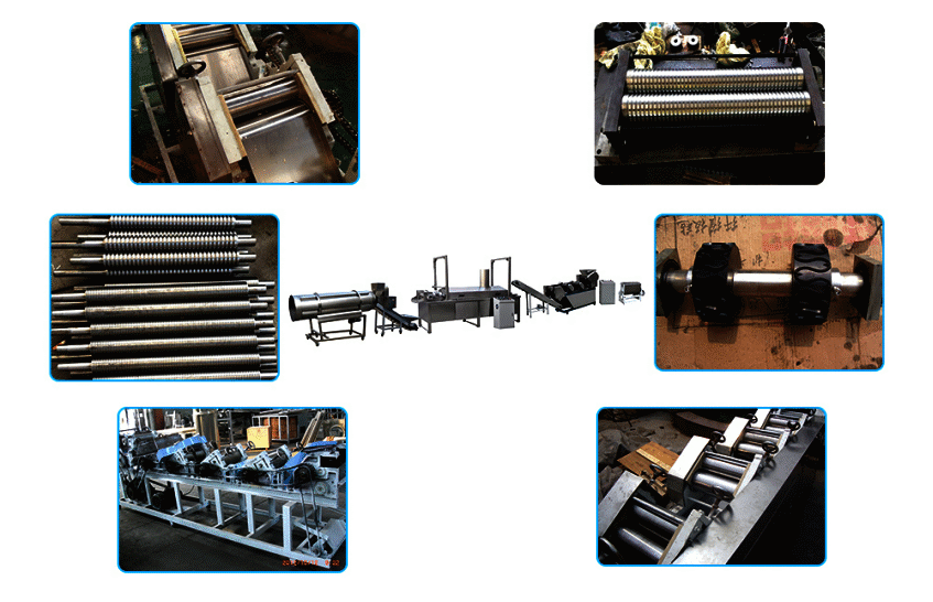 MORE DETAILS OF STICKS SNACK FRIED WHEAT DOUGH SNACK MACHINE