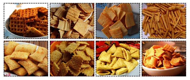 SAMPLE PICTURES OF FRIED BUGLE CHIPS