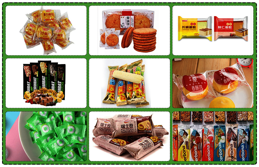 Chocolate bar packing machine 