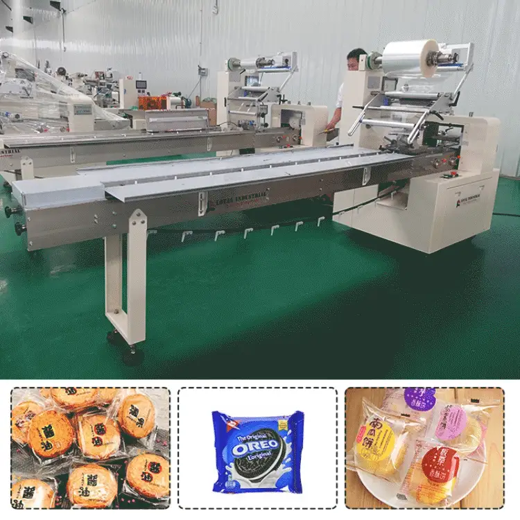 Automatic Pillow Bag Instant Noodle Packing Line