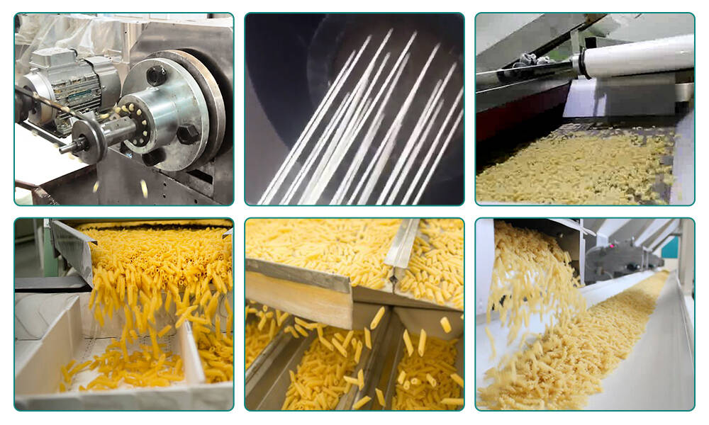 Machine Details Of Macaroni Extrusion Line