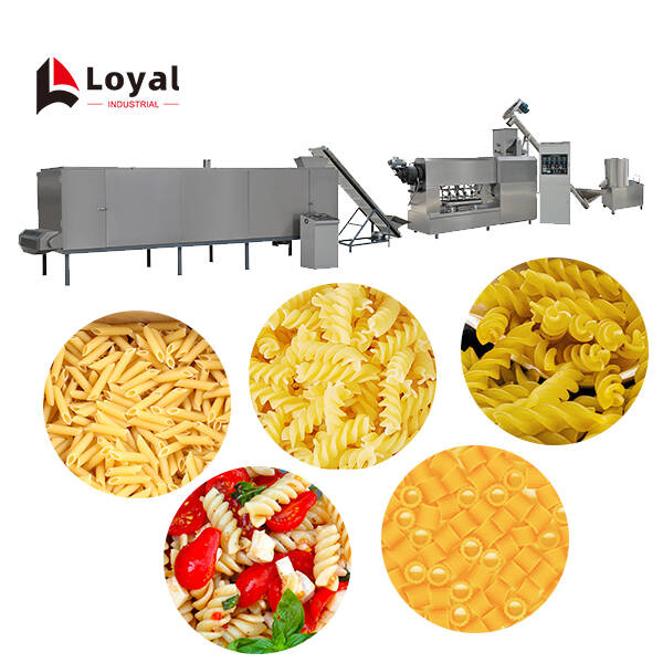 Pasta Macaroni Making Machine Single Screw Extruder with Capacity 200~250kg per hour