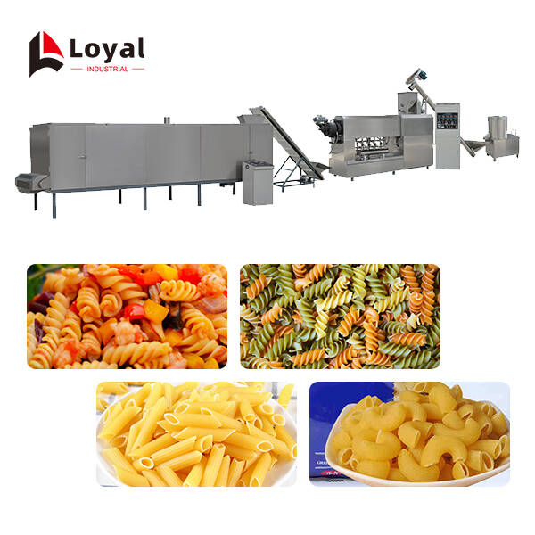 Pasta Macaroni Making Machine Single Screw Extruder with Capacity 200~250kg per hour