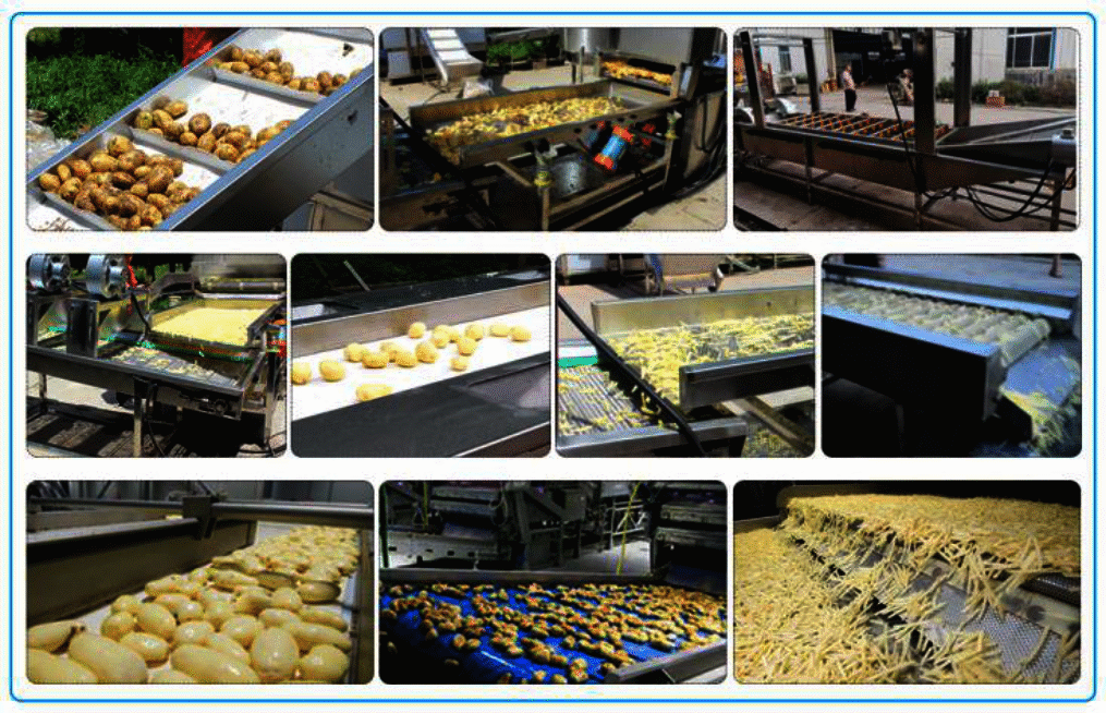 Fried French&nbsp;Fries Maker Machine Processing  