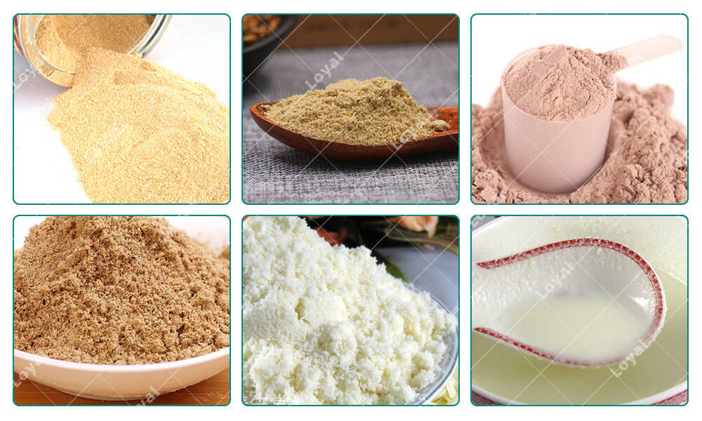 Food Powder of Industrial Tunnel Microwave Drying Sterilization Machine