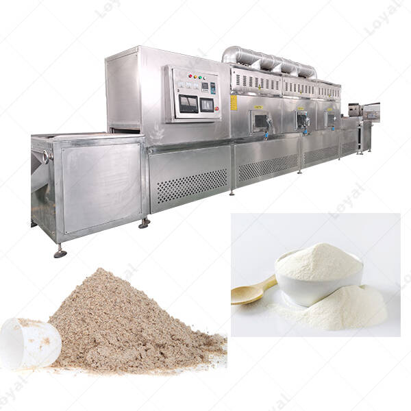 Industrial Tunnel Microwave Food Power Drying Sterilization Machine