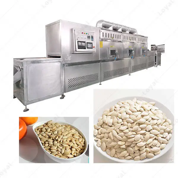 Industrial Microwave Dryer For Baking Pumpkin Seeds