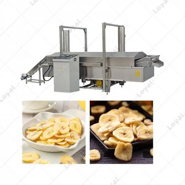 Hot sales Industry Banana Chips Frying Machine Continuous Fryer Machine