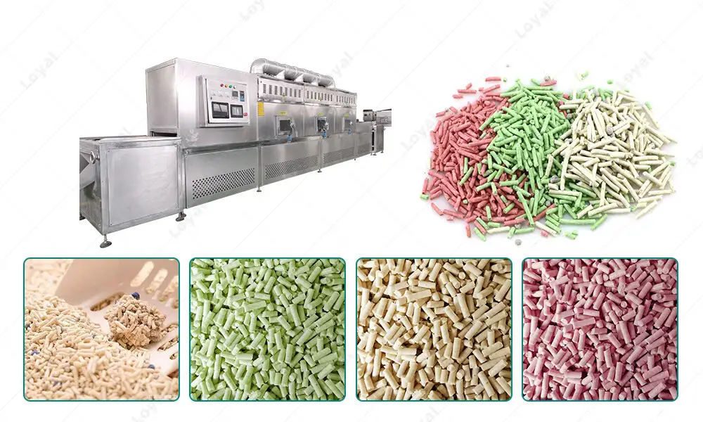 Cat Litter Drying Microwave Oven Shandong Loyal Industrial Co.,Ltd.