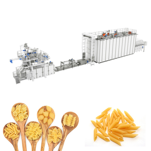 Máquina multifuncional de macarrão para macarrão de espaguete em aço inoxidável, linha de produção de macarrão