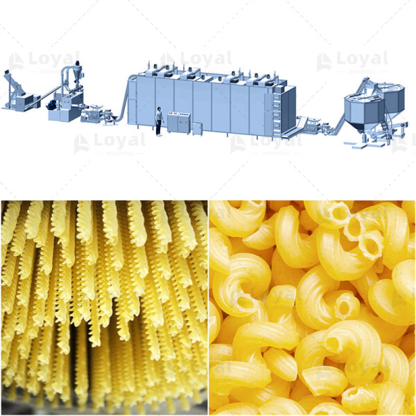 High Performance Pasta Production Line Macaroni Production Machine