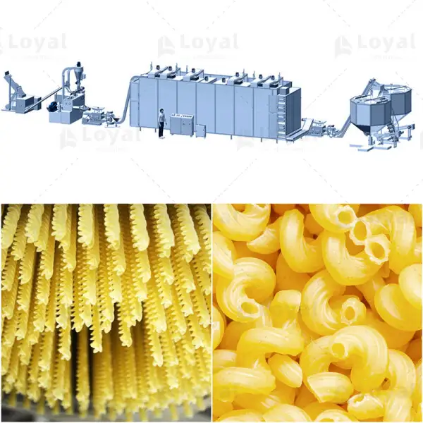 PLC Control Vacuum Pasta Production Line